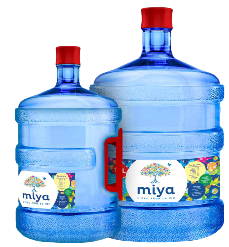 Bouteilles MIYA réutilisables 10L et 19L
